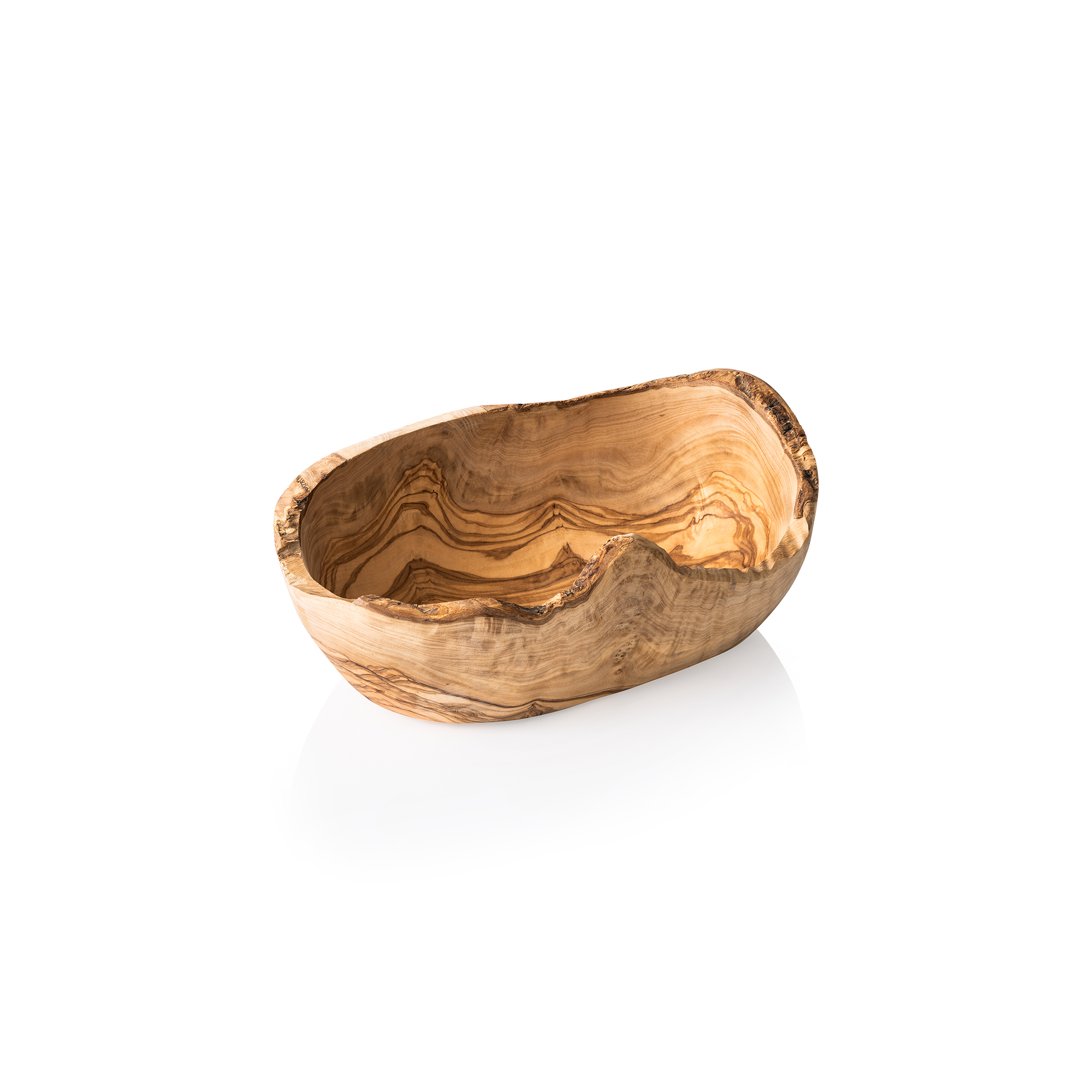 Picture of Pure Olive Buffet Bowl, Olive Wood, 25 x 15 x 10 cm - 1846025