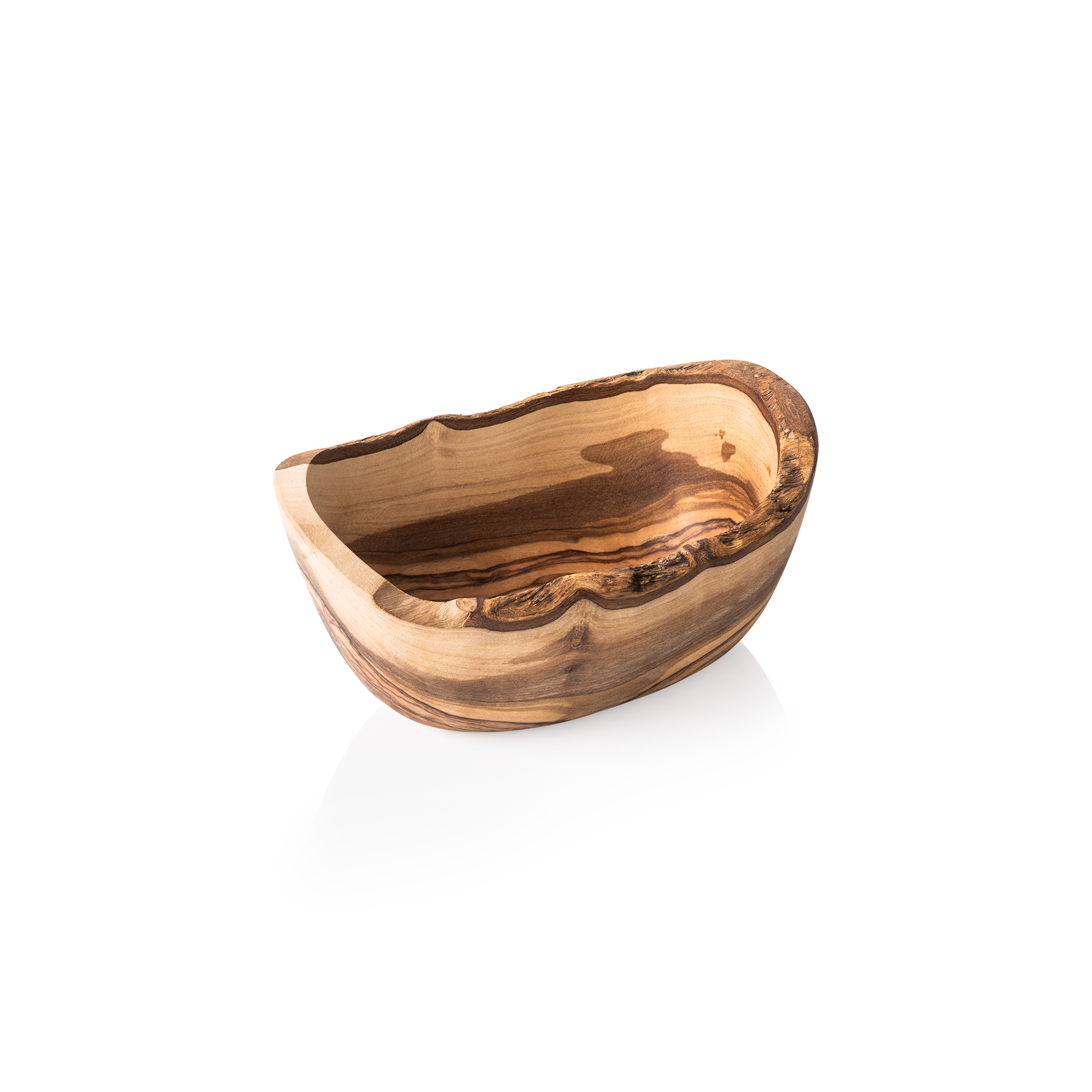 Picture of Pure Olive Wood Bowl, 14 x 8 x 7 cm - 1846014