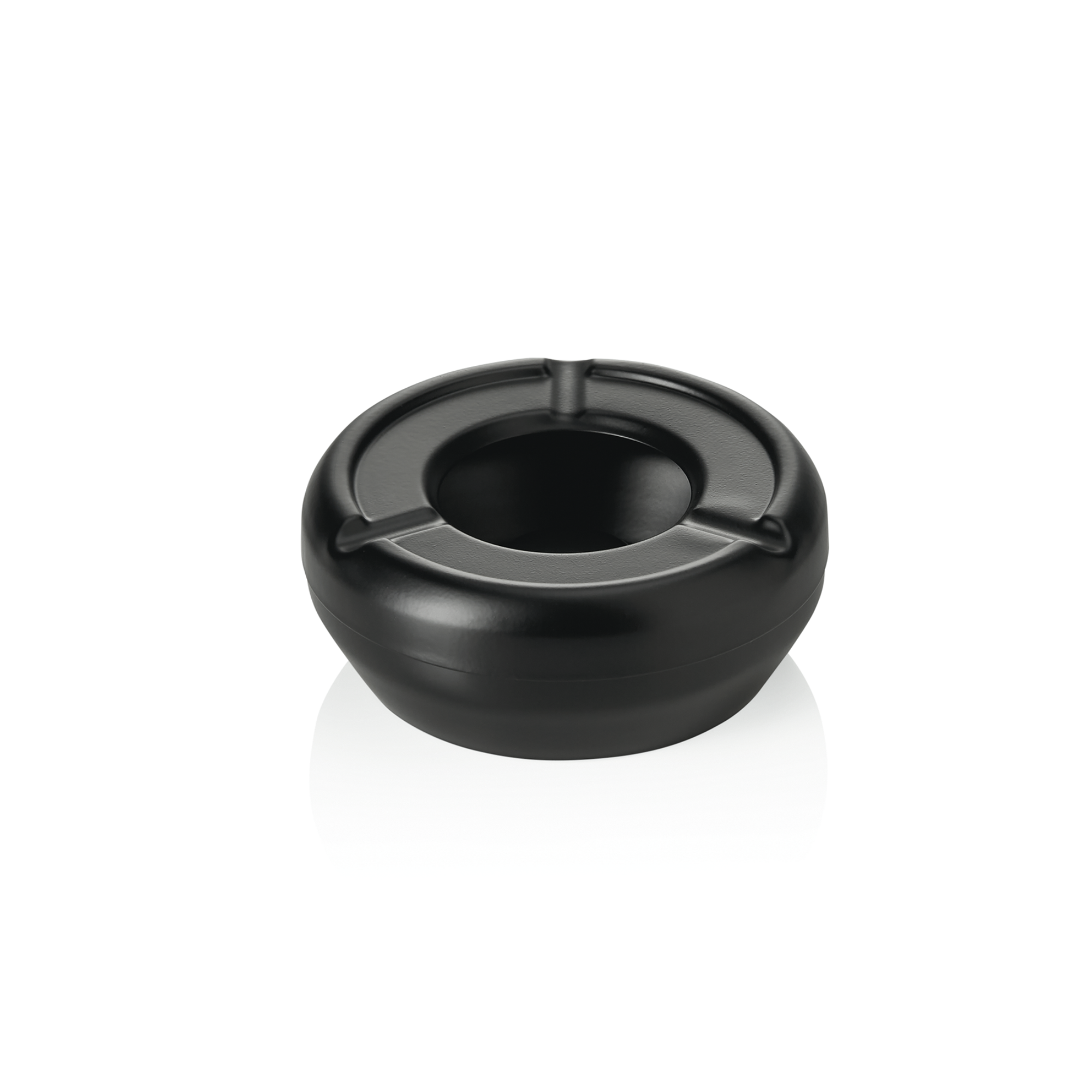 Picture of Was Germany Wind Ashtray Black Stainless Steel Dia 9.5 cm - 1115009