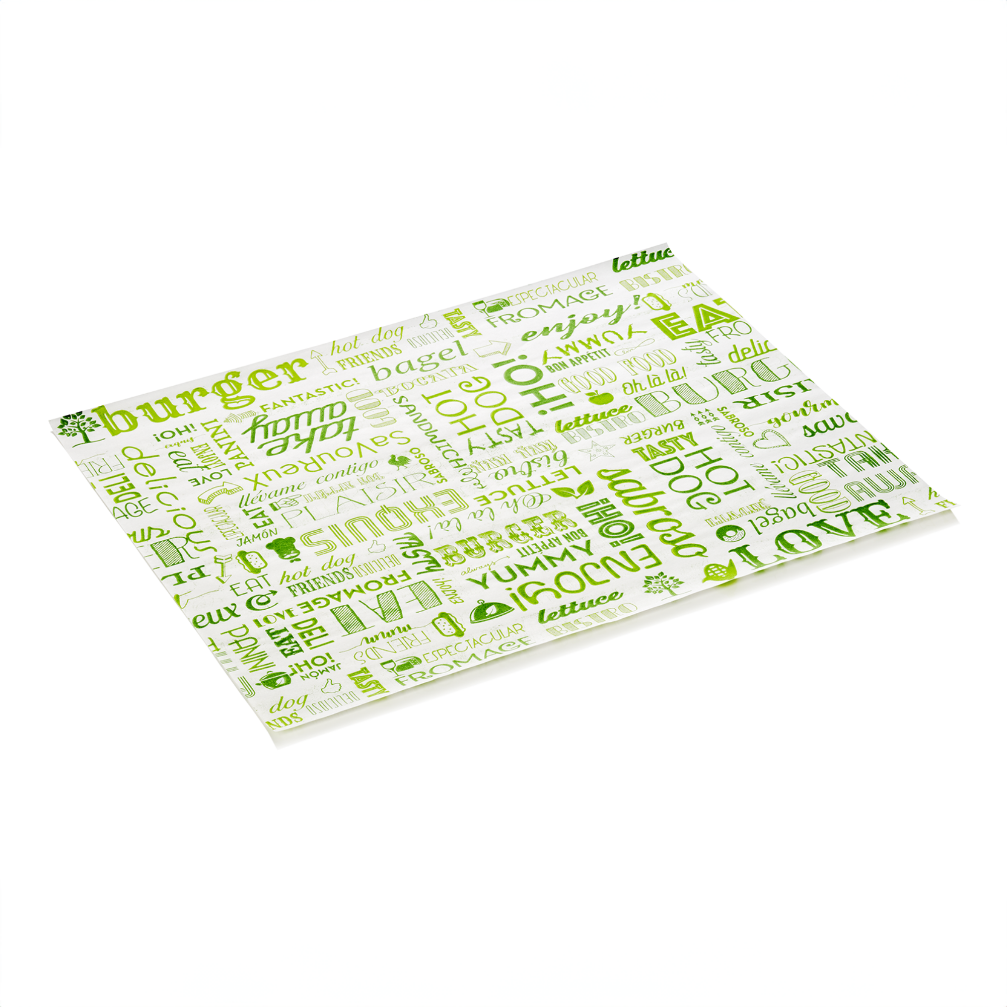 Picture of Was Germany Wrap & Go Greaseproof Burger Paper 28 x 34 cm Pack of 1000 - 9995434