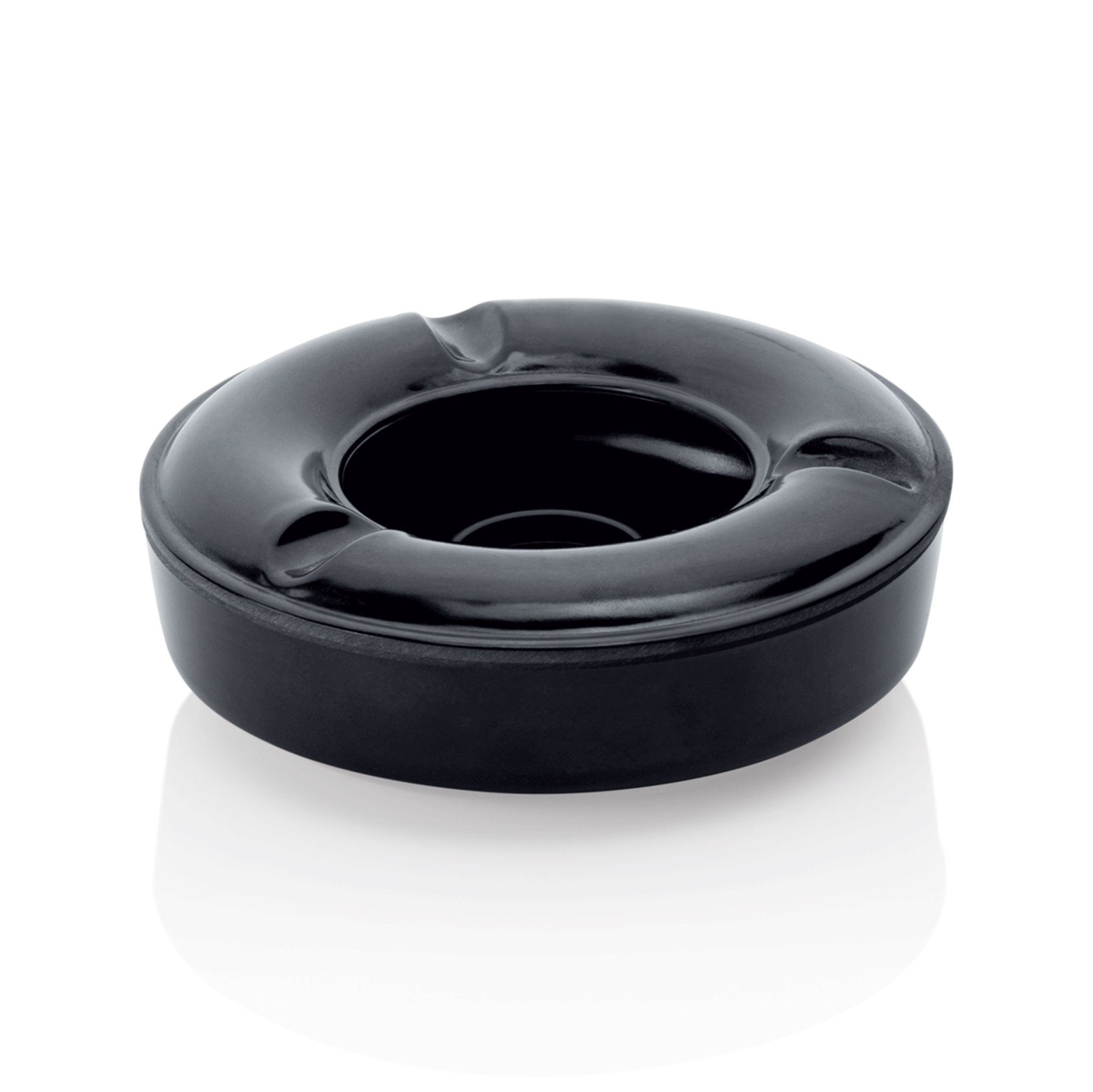 Picture of Essentials Wind Ashtray Set Melamine Dia 12.5 cm Pack of 6 - 1118125