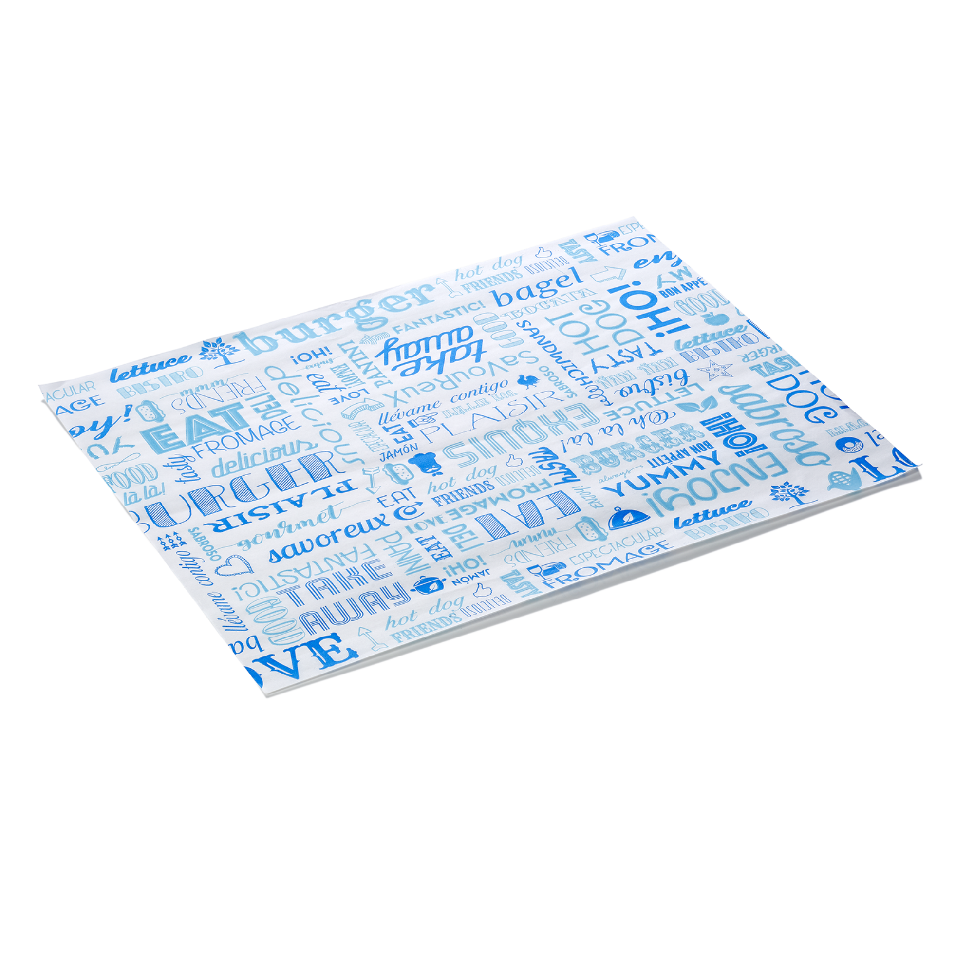 Picture of Was Germany Wrap & Go Burger Paper Fish Set 28 x 34 cm Pack of 1000 - 9995534