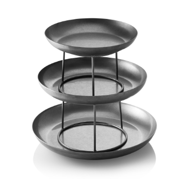 Picture of Steel & Style Gourmet Tower Vintage 3-Stage Chrome Nickel Steel