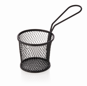 Picture of Was Germany Serving and Deep-Frying Basket Black 9.5 cm