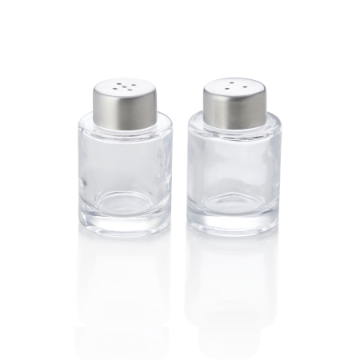 Picture of Was Germany Mini Salt/Pepper Shaker Set Dia 4 cm Chrome Nickel Steel