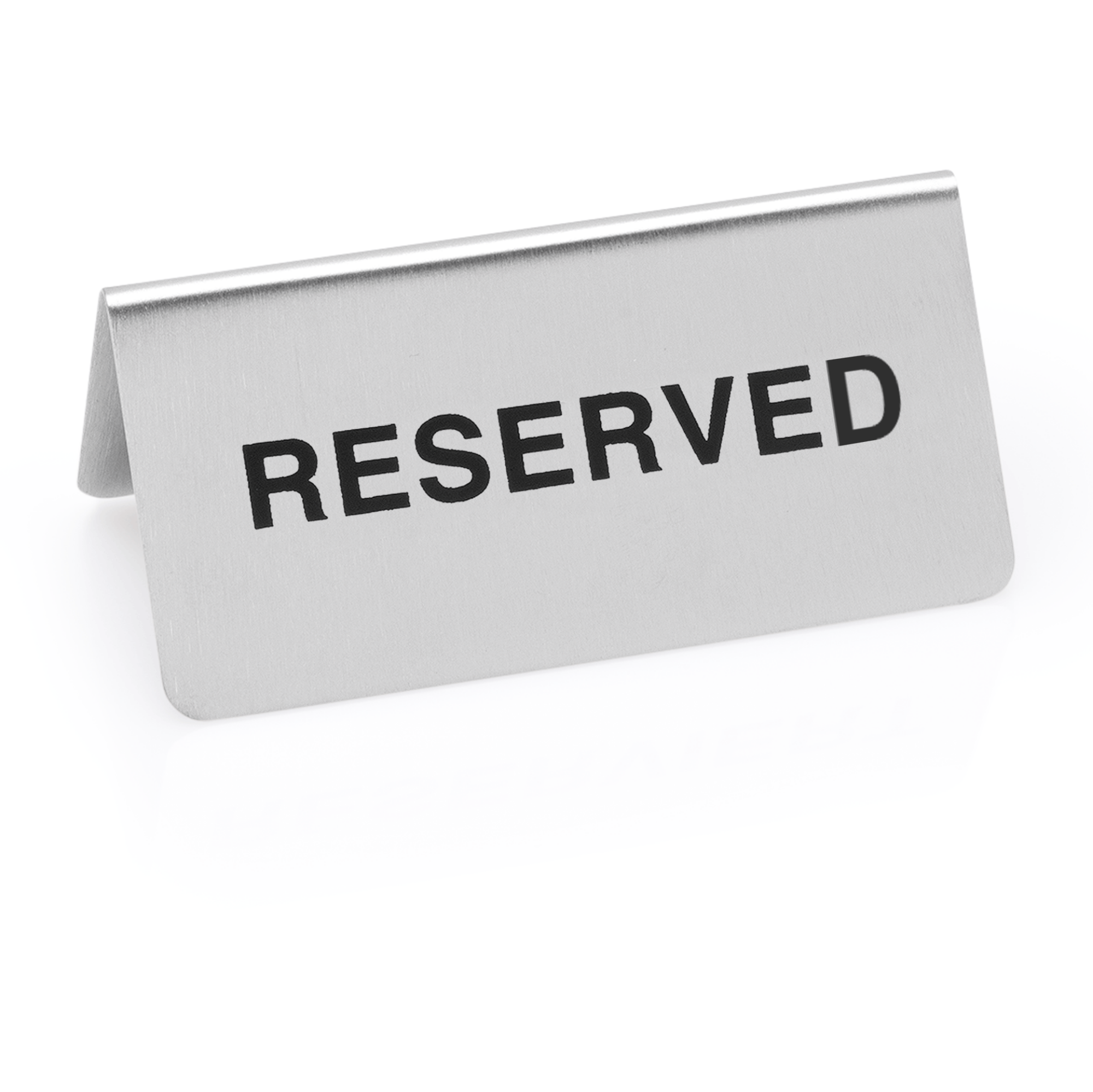 Picture of Was Germany Reserved Sign Set Chrome Nickel Steel Pack of 12 - 1432011