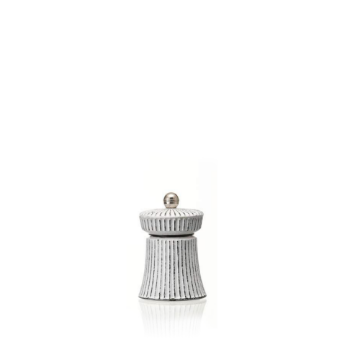 Picture of Was Germany Iron Crush Pepper & Salt Mill Set, Cast Iron, 9.5 cm, White