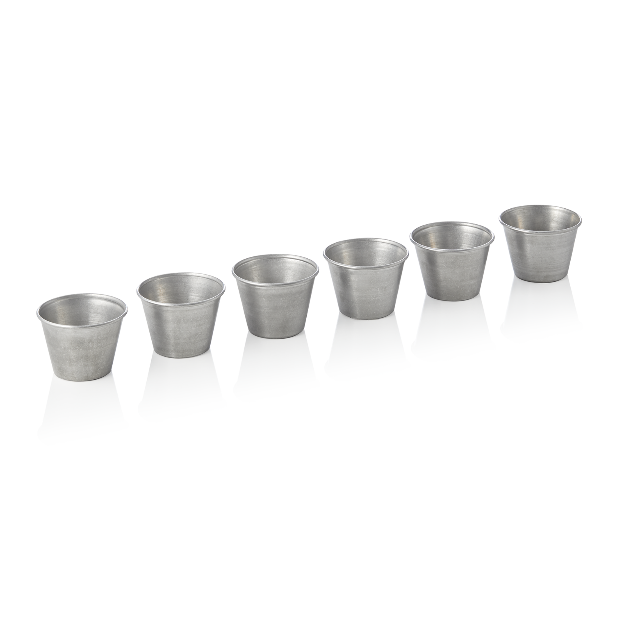 Picture of Steel & Style Vintage Dip Bowl Set Chrome Nickel Steel Pack of 6 - 2049006