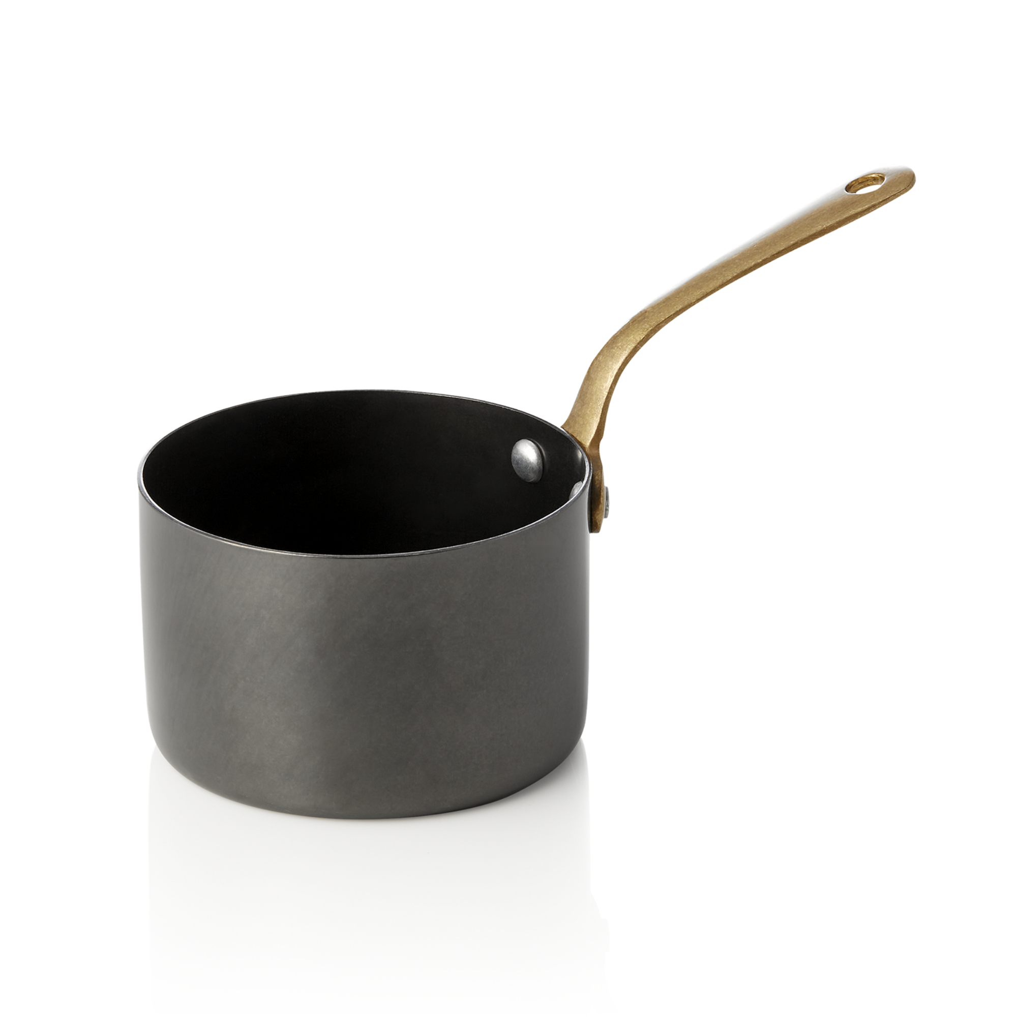 Picture of Steel & Style Serving Dish 280 ml Black Brass Handle - 2045109