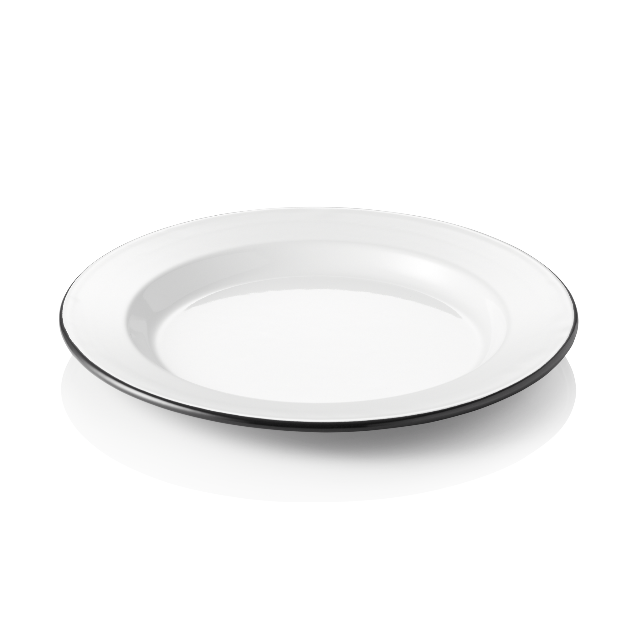 Picture of Grace Enamel Flat Plate Dia 24 cm - 9130024