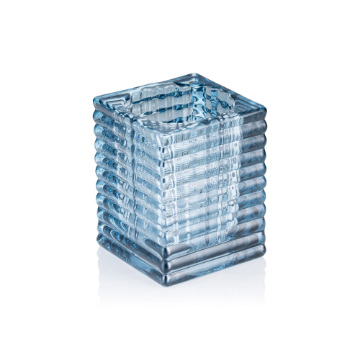 Picture of Yuyu LED Table Lamp, Cube Steel Blue, Glass, Pack of 15