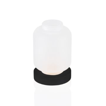 Picture of Yuyu Candle Holder Frosted White Glass Dia 9 cm Height 13 cm