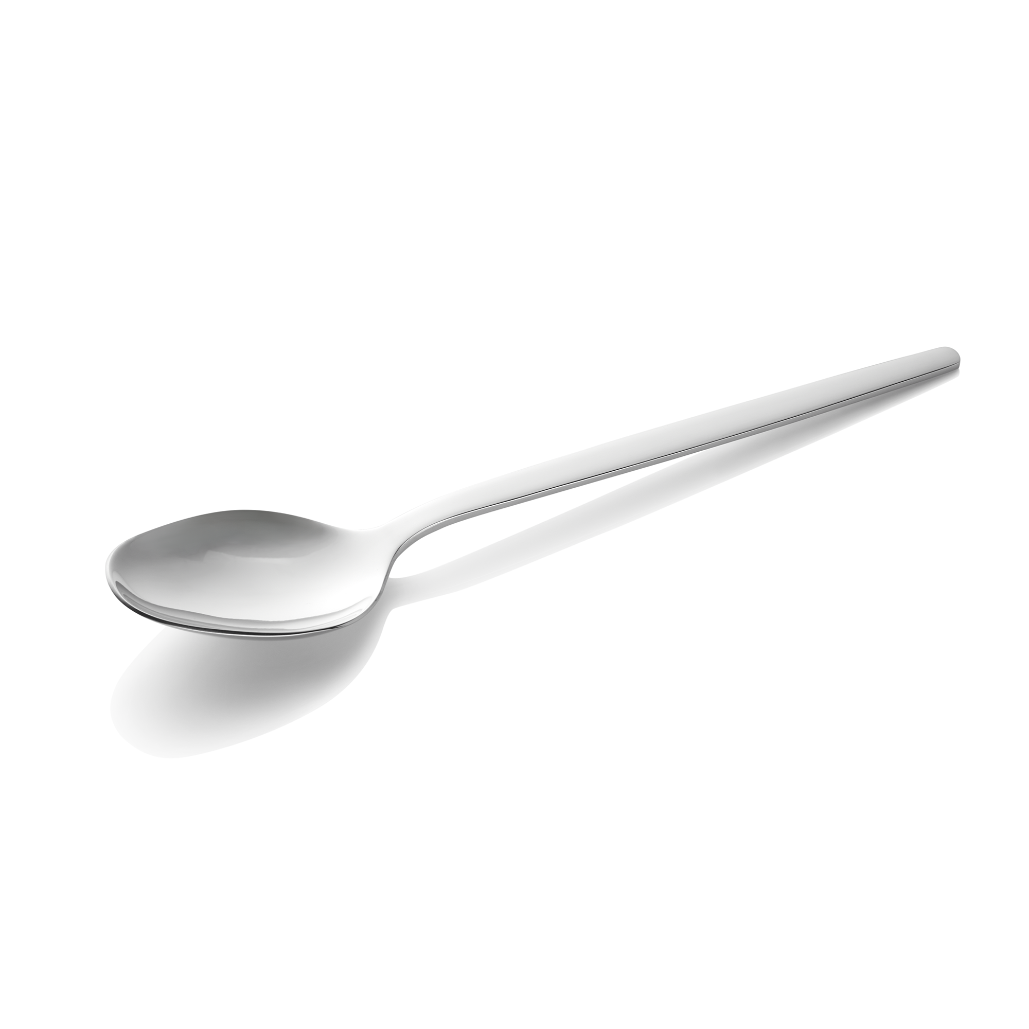 Picture of Alex Silver Menu Spoon Set, Polished Stainless Steel, Pack of 12 - 1612402