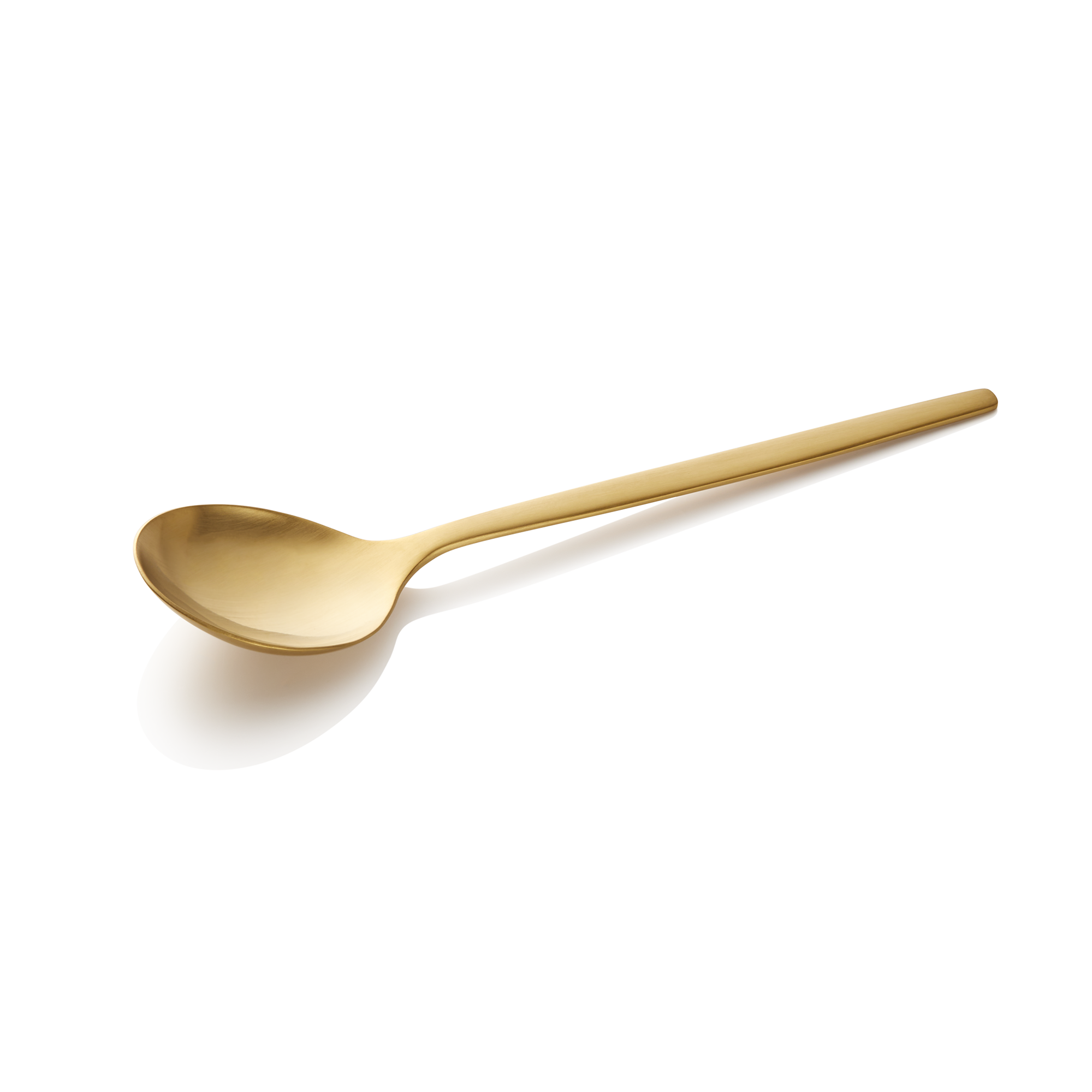 Picture of Alex Gold Soup Spoon Set, Matt PVD Coating, Pack of 12 - 1612308