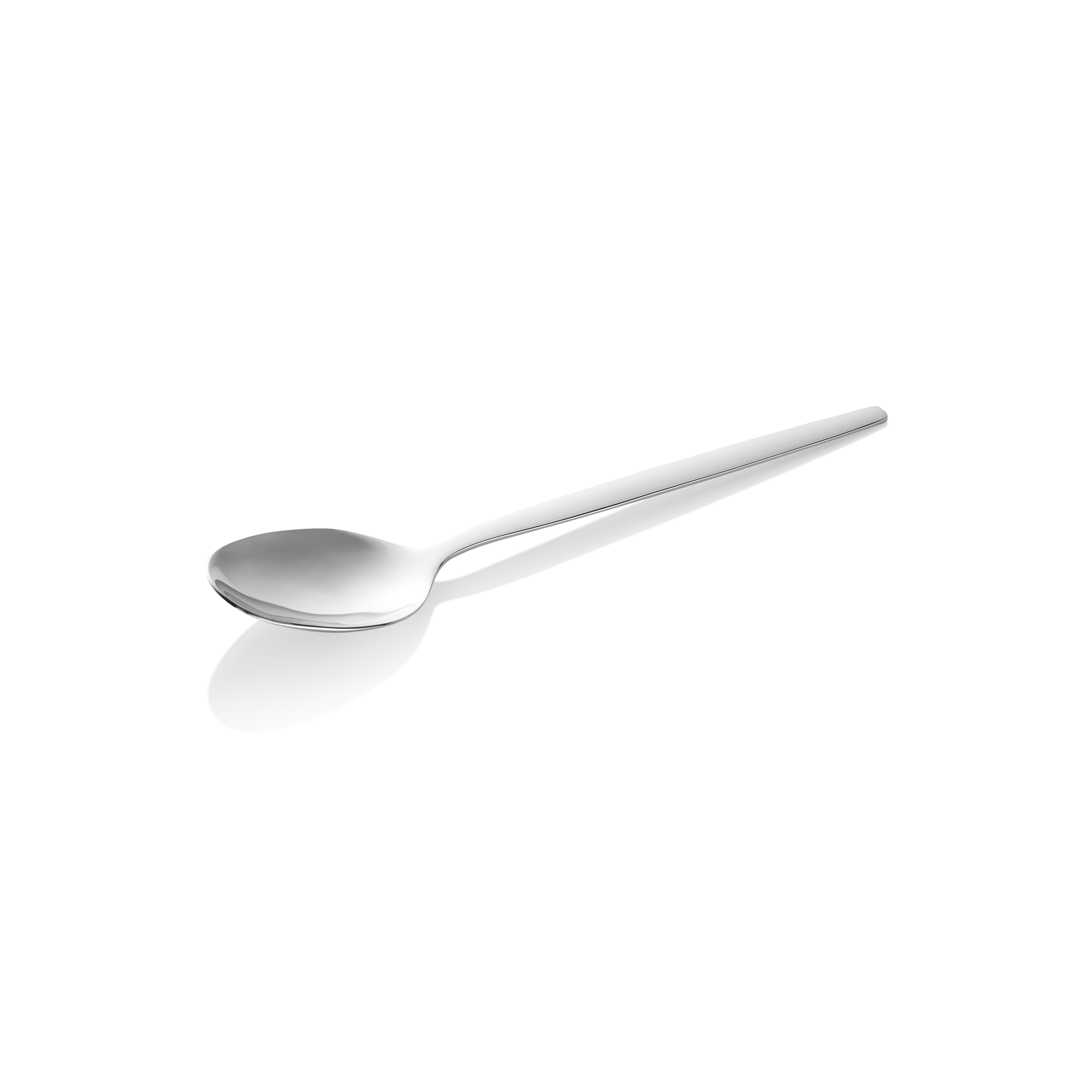 Picture of Alex Silver Dessert Spoon Set, Polished Stainless Steel, Pack of 12 - 1612405