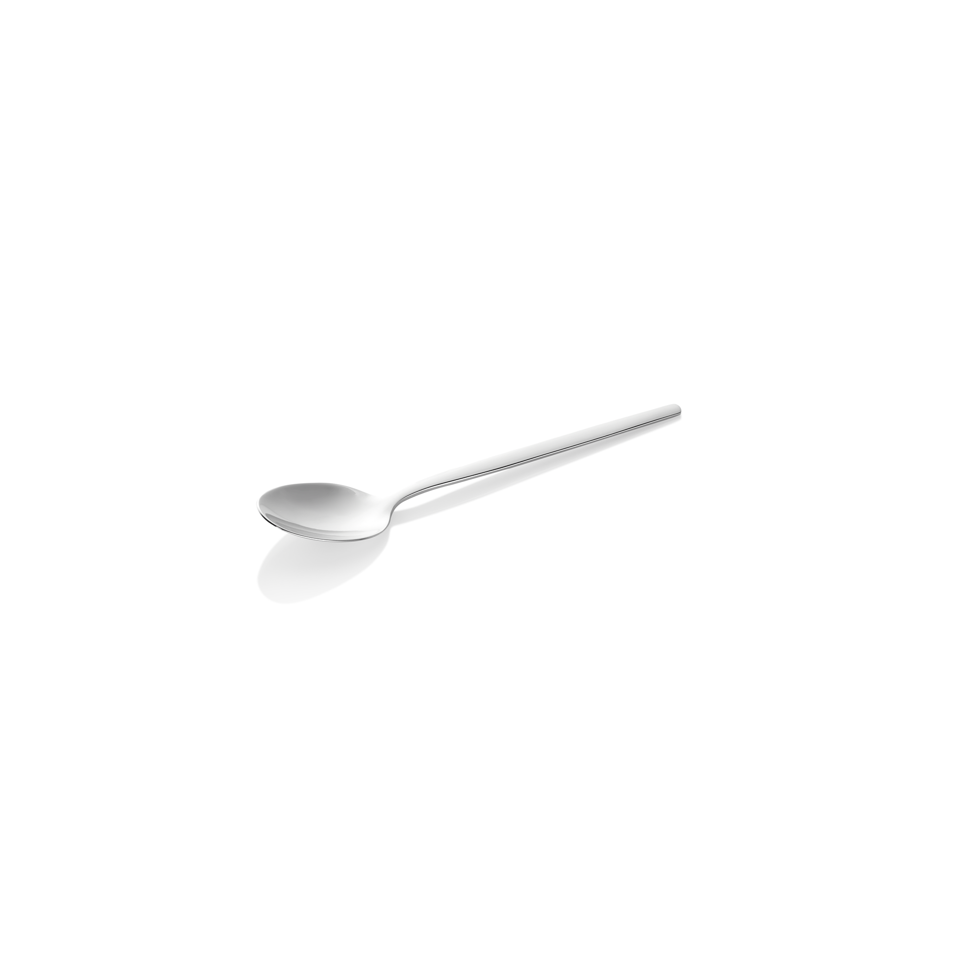Picture of Alex Silver Espresso Spoon Set, Polished Stainless Steel, Pack of 12 - 1612404