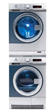Picture of Electrolux Professional WE170P/TE1120HP myPro Smart Washer & Heat Pump Tumble Dryer Stack Combo