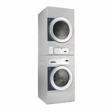 Picture of Electrolux Professional WE1100P/TE1220E myPRO XL Smart Washer & Dryer Stack Combo, A+ Rated, 12kg