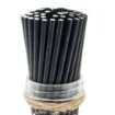Picture of Biodegradable Straws Black Paper 8'' X 250 - 77762640