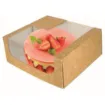 Picture of Kraft Cake Box 24x24x6cm X 50 - 23569081