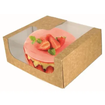 Picture of Kraft Cake Box 24x24x6cm X 50