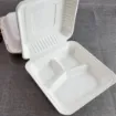 Picture of Bagasse 3 Part Large Meal Box X 200 - 38300047