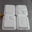 Picture of Bagasse 3 Part Large Meal Box X 200 - 38300047