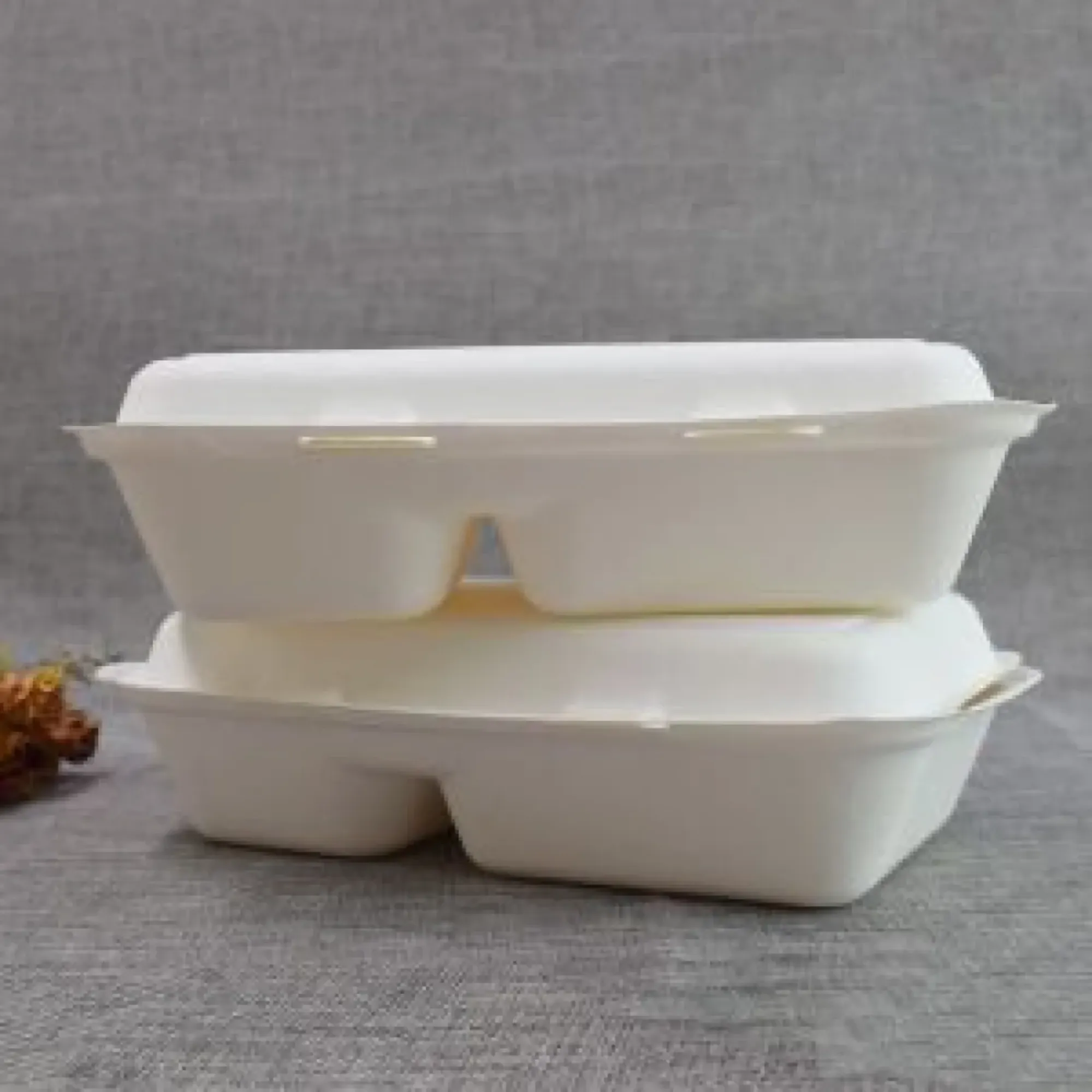 Picture of Bagasse 2 Part Meal Box X 200