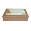 Picture of Kraft Platter Box + Pla Window & Insert X 25 (35 X 24 X 8 Cm) - 37773166