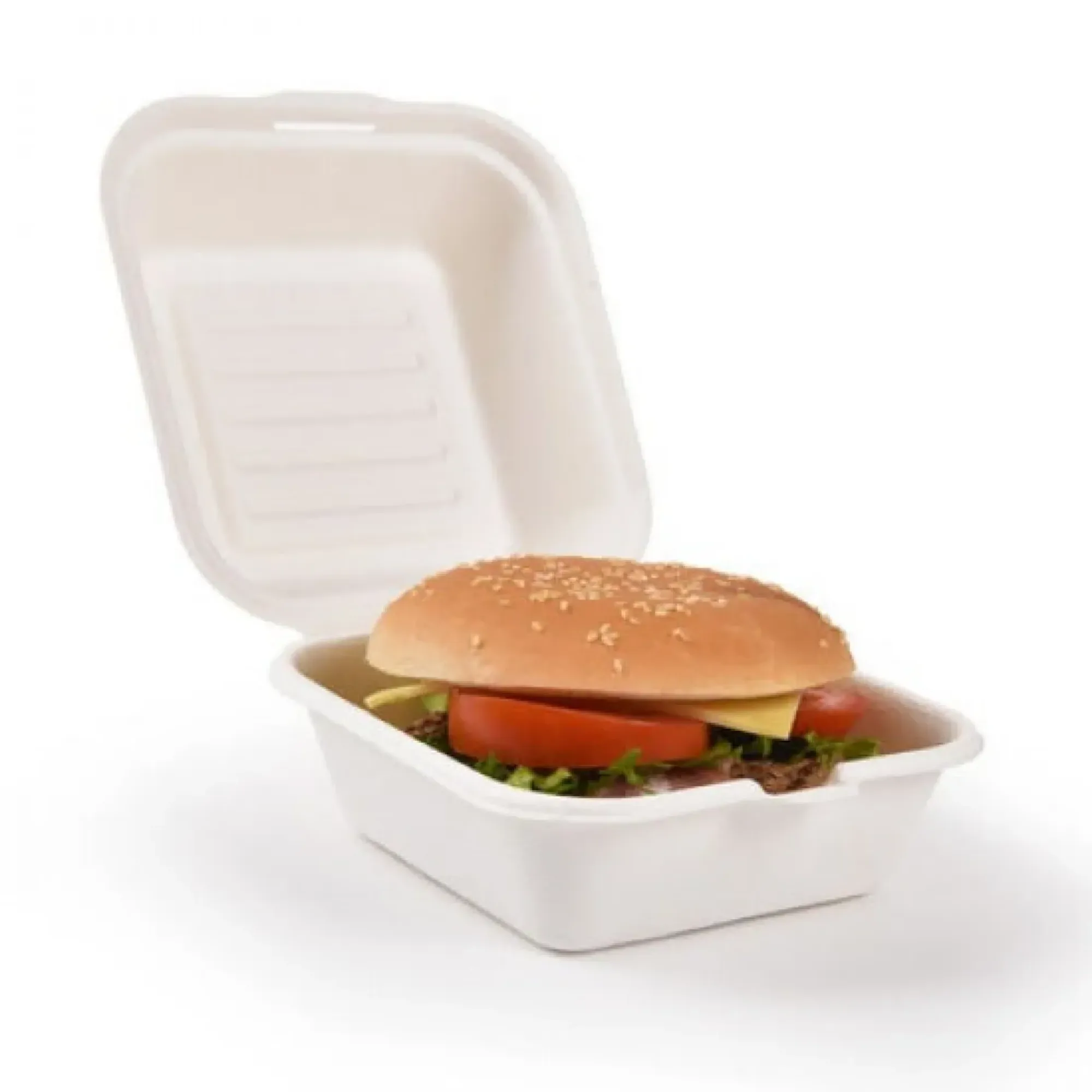 Picture of Bagasse Hamburger Box X 500