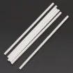 Picture of Compostable White Jumbo Straws X 250 - 37771029