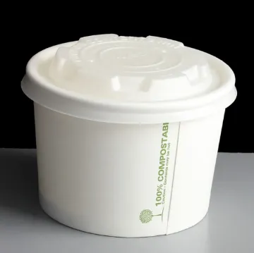 Picture of Compostable 6-8oz Soup Container Lid X 1000