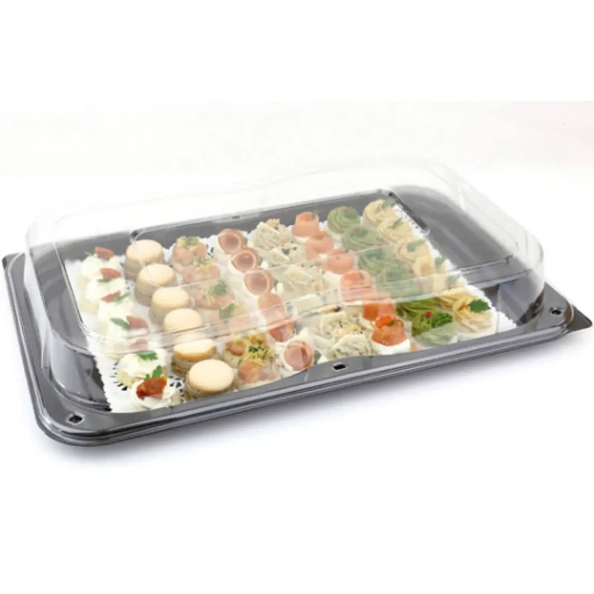 Picture of Sabert Black Platter Lrg+ Lid X25 (55x37cm)