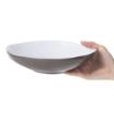 Picture of Olympia Raw Recycled Clay Charcoal Coupe Bowls 230mm (6 Pack) - HS338