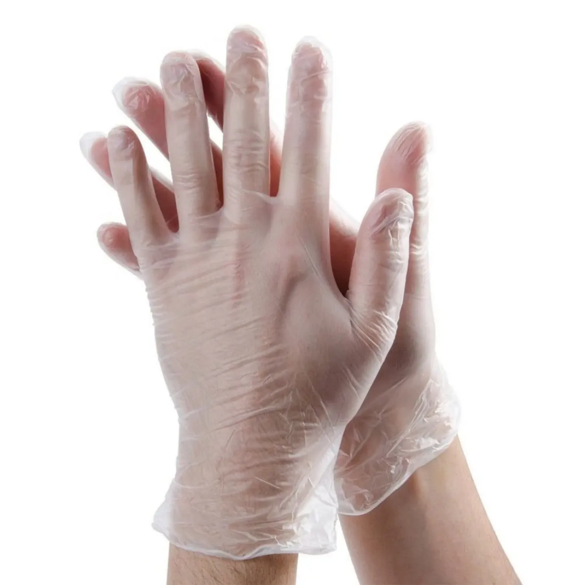 Picture of Vinyl Gloves Clear Small Powdered X 100