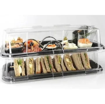 Picture of Sabert Black Platter+ Lid X 25 35x24cm