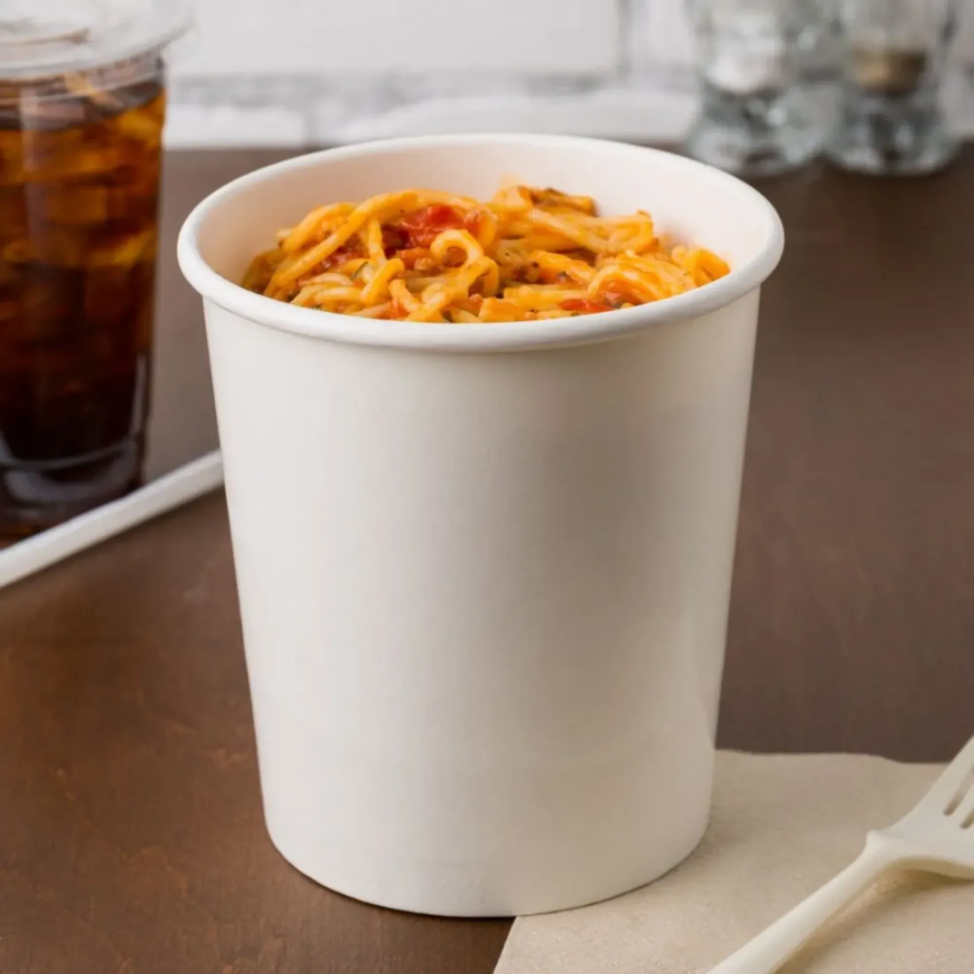 Picture of White 32oz Soup Container X 500