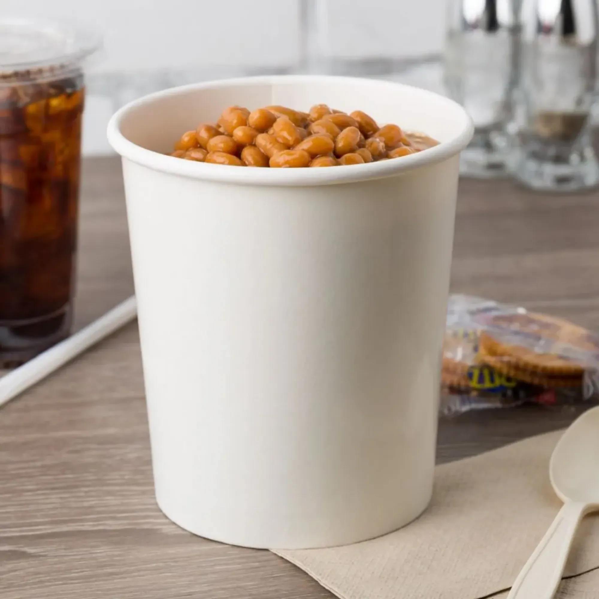Picture of White 32oz Soup Container X 500