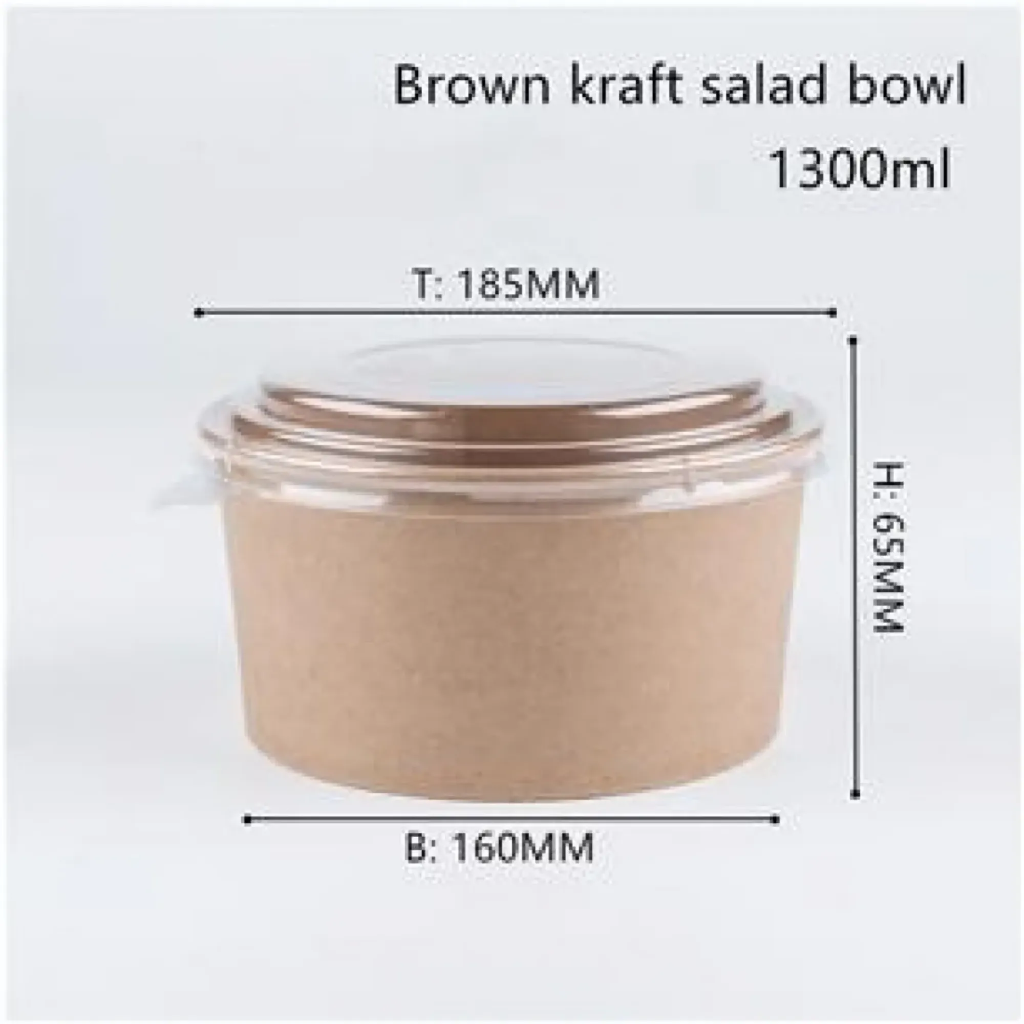 Picture of Lid For Kraft Salad Bowls 30oz - 44oz X 300