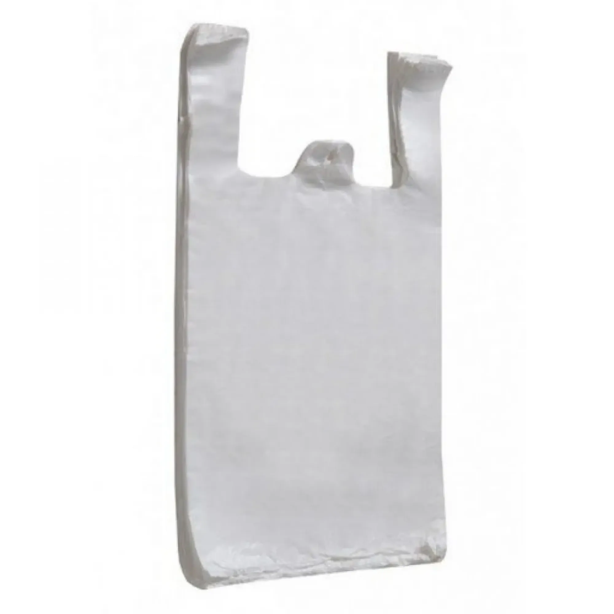 Picture of Plastic White Carrier Bag H/d X 100