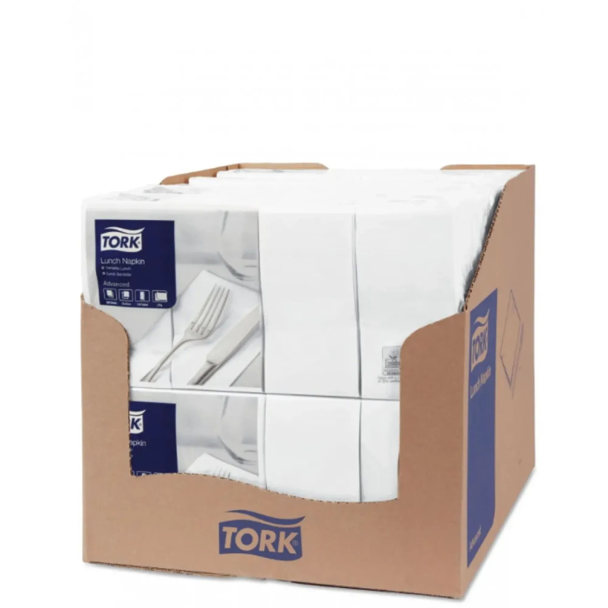 Picture of White 8 Fold 32cm Lunch Napkin X 2000