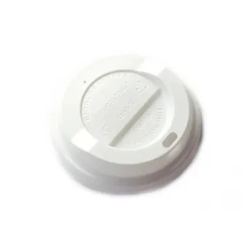 Picture of 8oz White 79mm Compostable Lid X 1000
