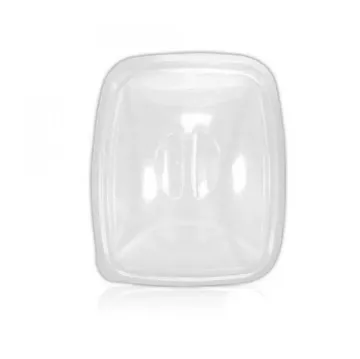 Picture of Clear Lid 1000cc Black Container X 200