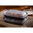 Picture of Clear Lid 1000cc Black Container X 200 - 05204162