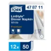 Picture of Tork Linstyle Napkin White 4 Fold X 600 - 05914360
