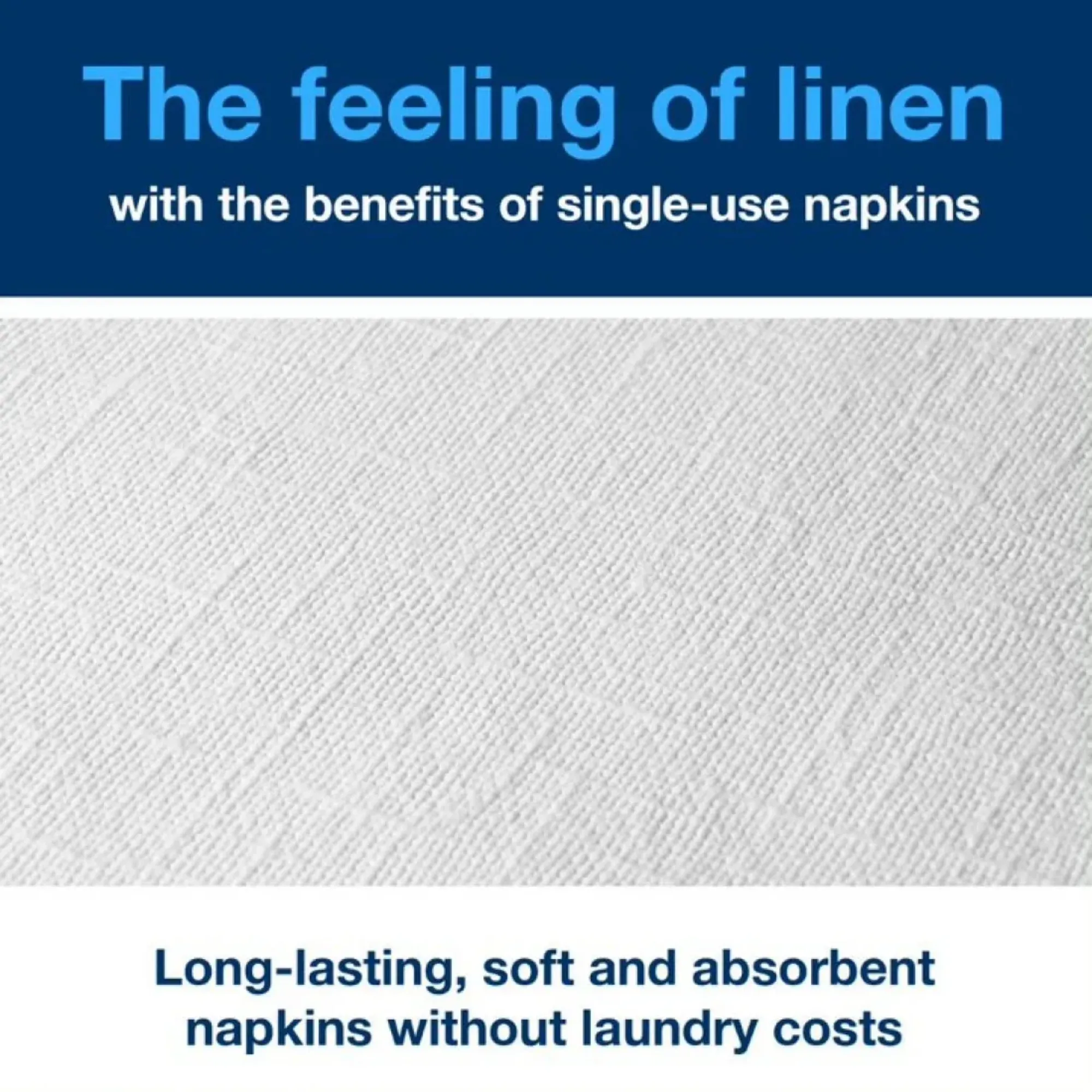 Picture of Tork Linstyle Napkin White 4 Fold X 600