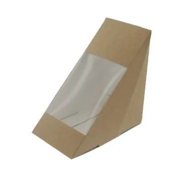 Picture of Kraft Deep Fill Sandwich Wedge W Window X 500