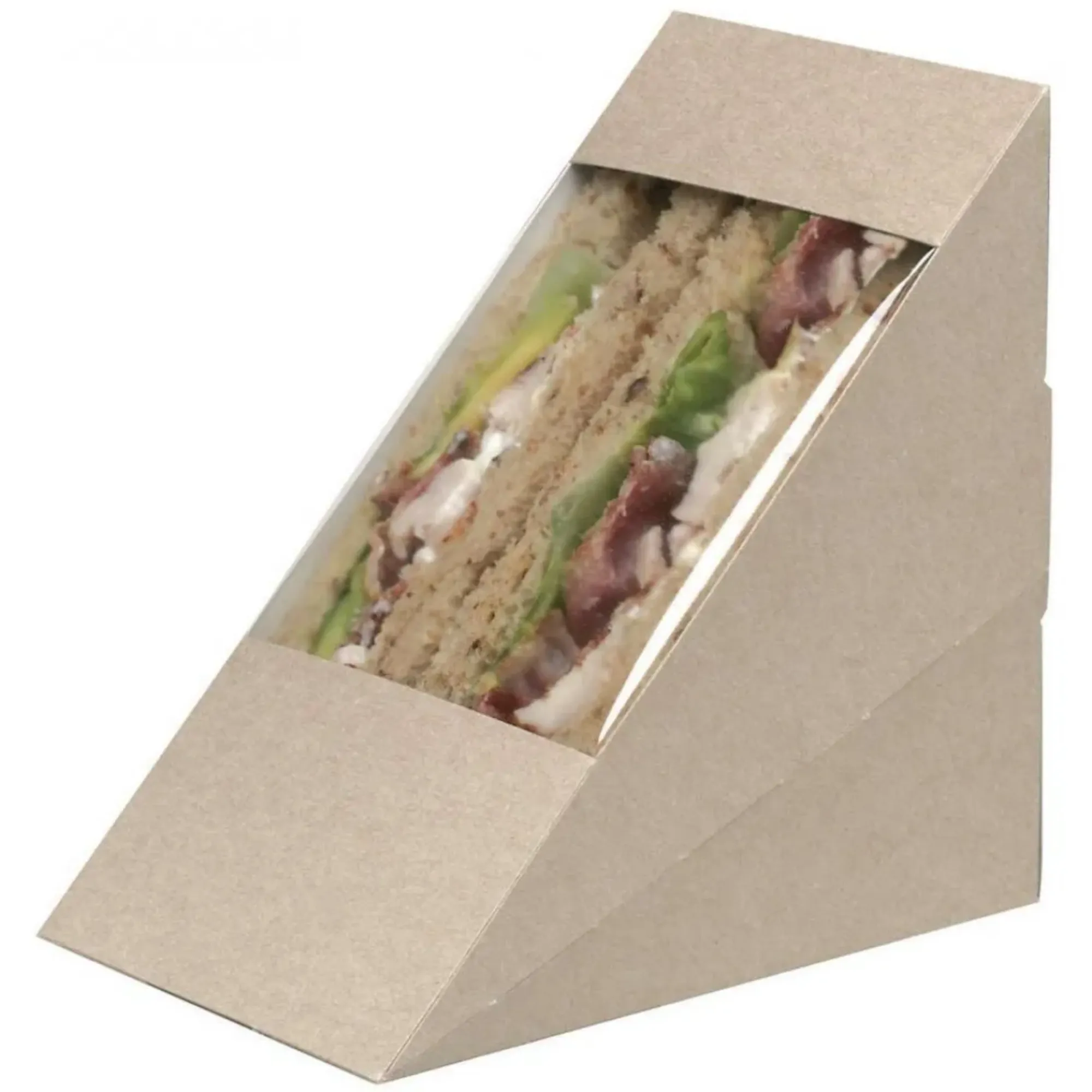 Picture of Kraft Deep Fill Sandwich Wedge W Window X 500