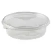 Picture of Oval Hinged Clear Salad Container 375cc X 50 - 22800282