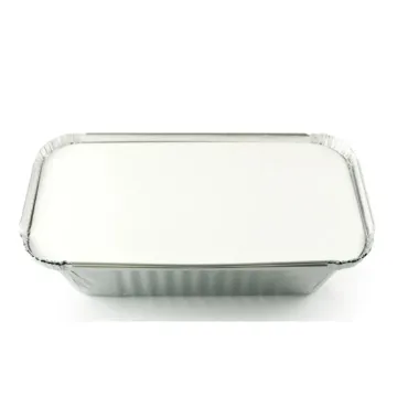 Picture of Foil Container+lid No.6 4x8'' X 25
